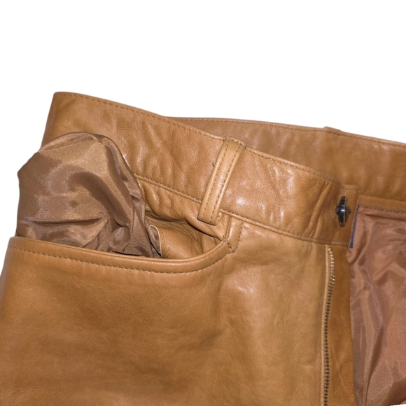 VINTAGE POLO SPORT LEATHER PANTS - Picture 7 of 11